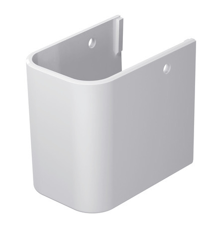 DURAVIT Polosloup 085828 Design by sieger design #0858280000 - Barva 00, Bílá Vysoký lesk 210 x 310 mm