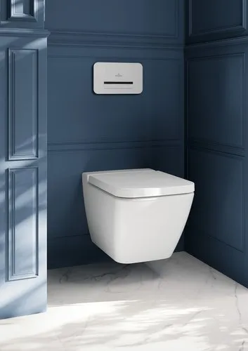 Obrázek VILLEROY BOCH WC sedátko Finion, s mechanismem měkkého zavírání, s odnímatelným sedátkem (QuickRelease), White Alpine #9M88S1R1