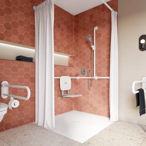 Obrázek VILLEROY BOCH Obdélníková sprchová vanička Subway Infinity, 1000 x 800 x 40 mm, bílá Alpine #6229J301