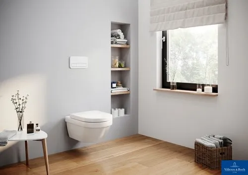 Obrázek VILLEROY BOCH Architectura umyvadlo bez ráfku, závěsné, bílé Alpine #4694R001