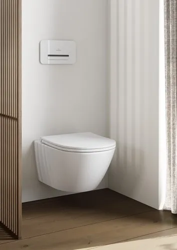 Obrázek VILLEROY BOCH Subway 3.0 bezokrajové závěsné WC s TwistFlush, bílé Alpine #4670T001