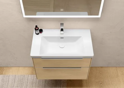 Obrázek VILLEROY BOCH Subway 3.0 Vanity unit, 2 zásuvky, 772 x 576 x 478 mm, dub severský #C57400VJ