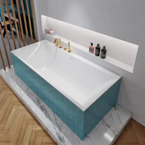 Obrázek VILLEROY BOCH Obdélníková vana Subway 3.0, 1800 x 800 mm, bílá Alpine #UBQ180SBW2DV-01