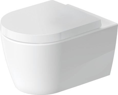 DURAVIT Závěsný klozet 251809 Design by Philippe Starck #2518092000 - © Barva 20, Bílá Vysoký lesk, Odpad vodorovný, Včetně upevnění: Durafix 370 x 540 mm