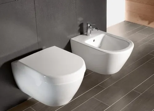 Obrázek VILLEROY BOCH Bidet Subway 2.0, závěsný, 375 x 565 mm, bílý Alpine #54000001