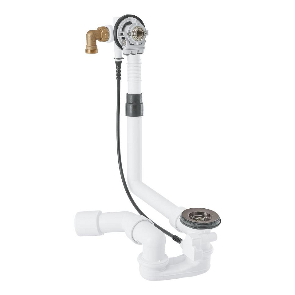 GROHE Talentofill napouštěcí, odtoková a přepadová vanová souprava #28990A00 - Hard Graphite
