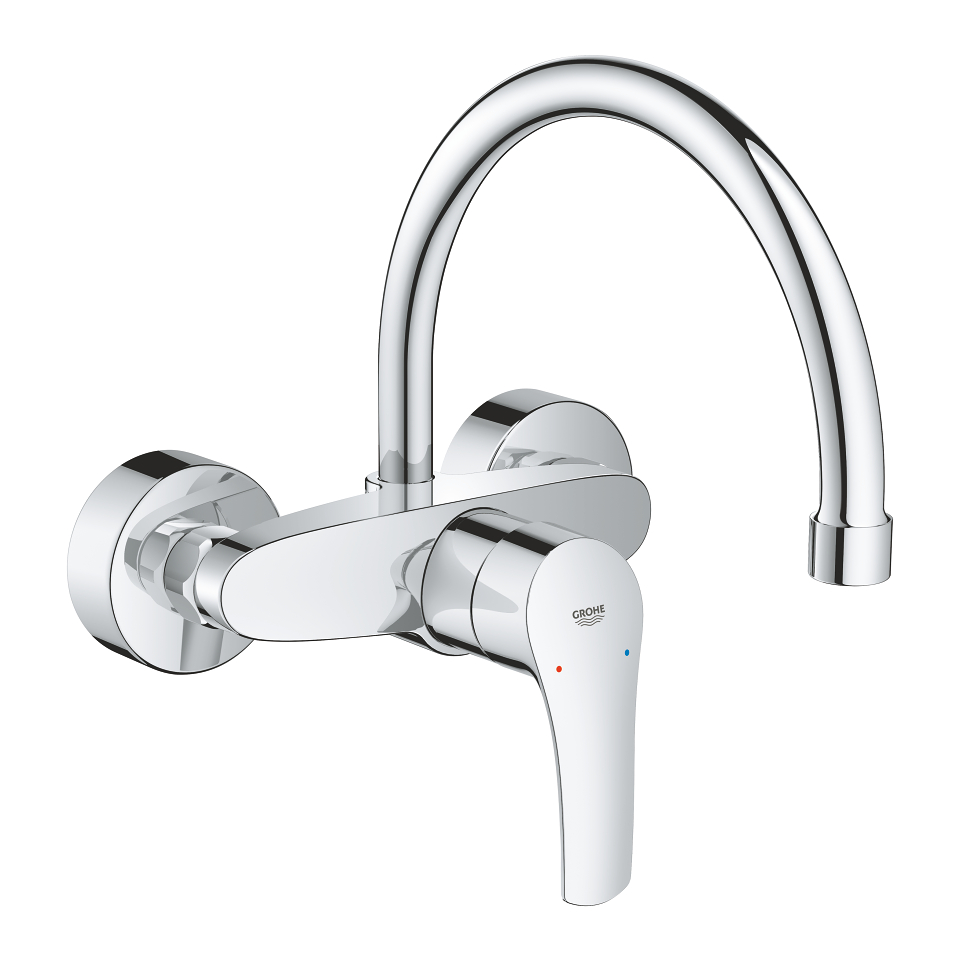 GROHE Eurosmart dřezová baterie, DN 15 #32482003 - chrom