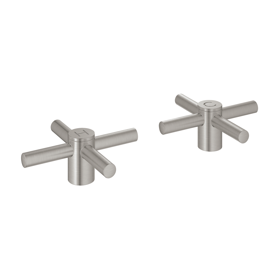 GROHE Atrio Křížové rukojeti SuperSteel #14215DC0