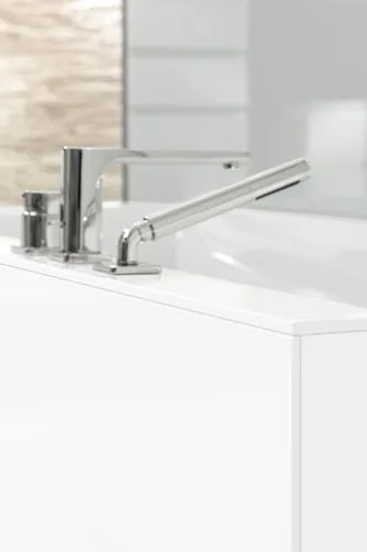 Obrázek VILLEROY BOCH Volně stojící vana Squaro Edge 12, 1800 x 800 mm, bílá Alpine #UBQ180SQE7PDV-01