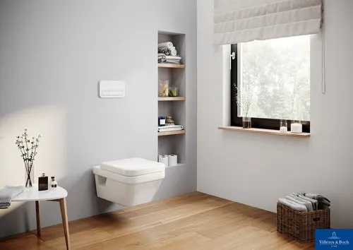 VILLEROY BOCH Architectura umyvadlo bez ráfku, závěsné, bílé Alpine CeramicPlus #5685R0R1, obrázek 13
