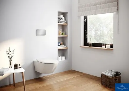 Obrázek VILLEROY BOCH Subway 2.0 Combi-Pack, závěsný, bílý Alpine CeramicPlus #5614R2R1