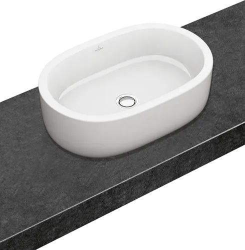 VILLEROY & BOCH ARCHITECTURA umyvadlo na desku 600mm 41266001 - bílá