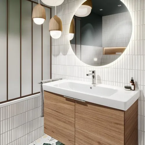 VILLEROY BOCH Umyvadlo Architectura, 1000 x 460 x 165 mm, bílá Alpine CeramicPlus, s přepadem #4A87A5R1, obrázek 12