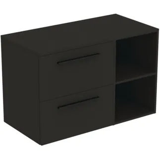 IDEAL STANDARD I.LIFE B - Nábytkový balíček 1002x507x646 mm v karbonově šedé matné barvě - SoftClosing, dřevo z udržitelných zdrojů #T5752NV - Karbonově šedá barva