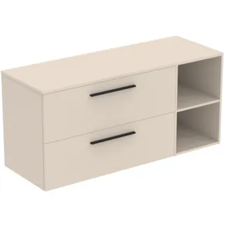 IDEAL STANDARD I.LIFE B - Nábytkový balíček 1403x507x646 mm v pískově béžové matné barvě - SoftClosing, dřevo z udržitelných zdrojů #T5760NF - pískově béžová barva