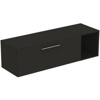 IDEAL STANDARD I.LIFE B - Nábytkový balíček 1603x507x456 mm v karbonově šedé matné barvě - SoftClosing, dřevo z udržitelných zdrojů #T5838NV - karbonově šedá barva
