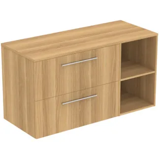 IDEAL STANDARD I.LIFE B - Nábytkový balíček 1202x507x646 mm v dubu Hamilton - SoftClosing, dřevo z udržitelných zdrojů #T5757NX - Přírodní dub