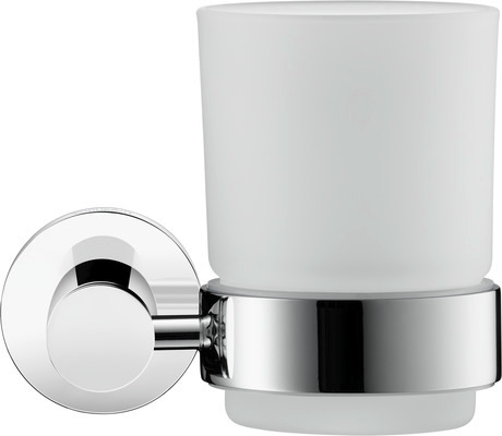 DURAVIT Pohárek na zubní kartáčky 009920 Design by sieger design #0099201000 - Barva 10, Chrom Ø 69 mm