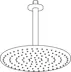 Obrázek HANSA HANSAVIVA Sprchová s dešťovou sprchou, d 300 mm #44270300