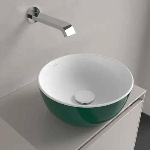 VILLEROY BOCH Umyvadlo na desku Artis, 325 x 325 x 135 mm, Forest, bez přepadu #438932BCS7, obrázek 8