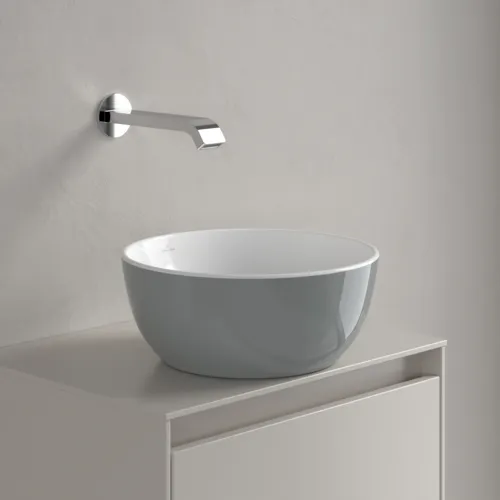 VILLEROY BOCH Umyvadlo na desku Artis, 325 x 325 x 135 mm, francouzské lněné provedení, bez přepadu #438932BCT7, obrázek 3