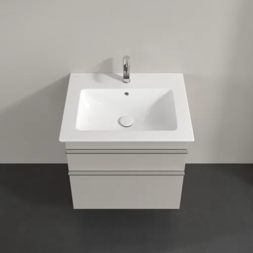 VILLEROY BOCH Toaletní skříňka Venticello, 2 výsuvy, 603 x 590 x 502 mm, Cashmere Grey / Cashmere Grey #A92401VN, obrázek 4