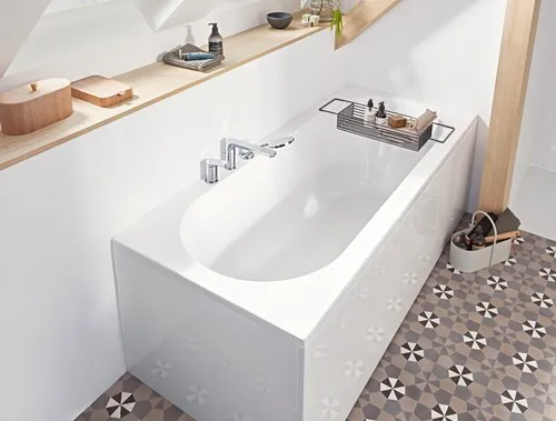 Obrázek VILLEROY BOCH Obdélníková vana O.novo, 1800 x 800 mm, bílá Alpine #UBA180CAS2V-01