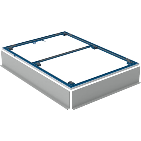 GEBERIT Instalační rám Geberit pro sprchovou vaničku Setaplano, nad 100 cm, pro 6 nohou #154.464.00.1