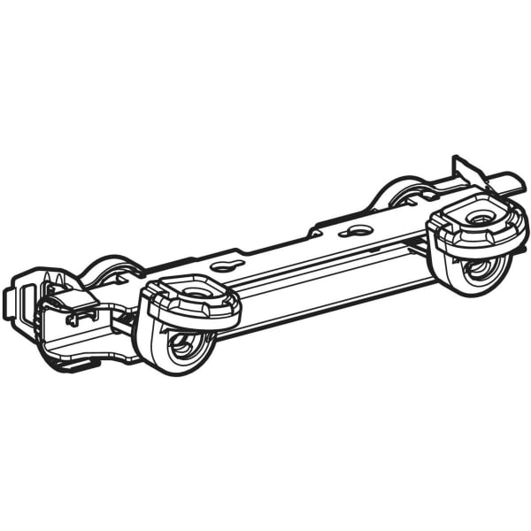 GEBERIT Kompletní montážní podpěra Geberit, pro závěsné WC s TurboFlush #245.721.00.1