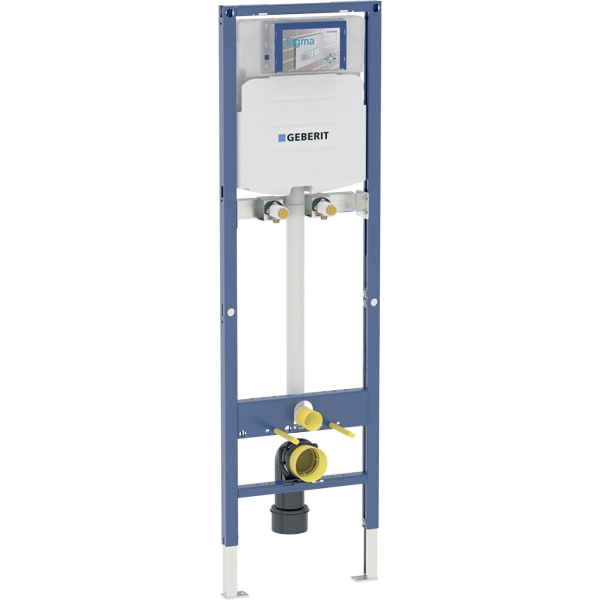 GEBERIT Duofix prvek pro umyvadlo, 175 cm, se skrytou splachovací nádržkou Sigma 12 cm, nástěnná baterie AP #111.565.00.1