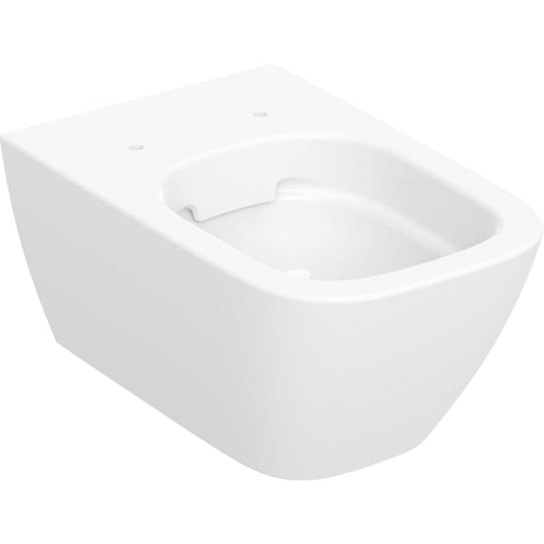 GEBERIT Závěsné WC GeberitSmyle Square s hlubokým splachováním, uzavřený tvar, Rimfree Bílá #500.208.01.1