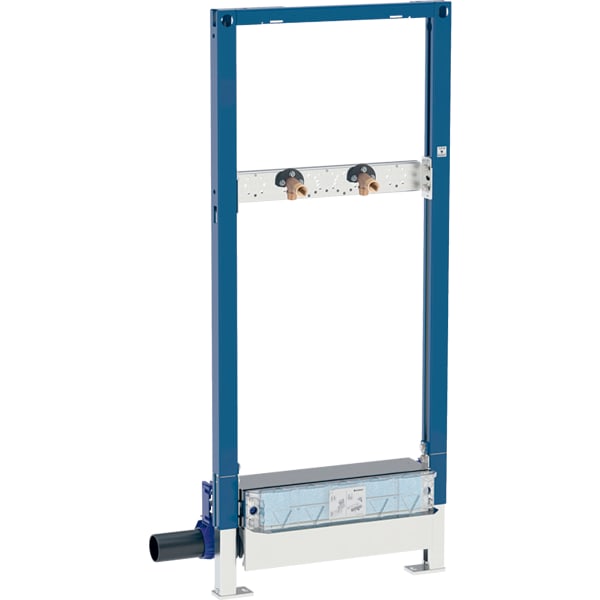 GEBERIT Duofix prvek pro sprchu, 130 cm, se stěnovým odtokem, odkrytá nástěnná armatura, pro výšku potěru na vstupu 65-90 mm. #111.589.00.1