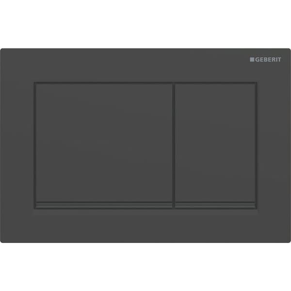 GEBERIT Omega30 ovládací tlačítko #115.080.16.1 - černá mat