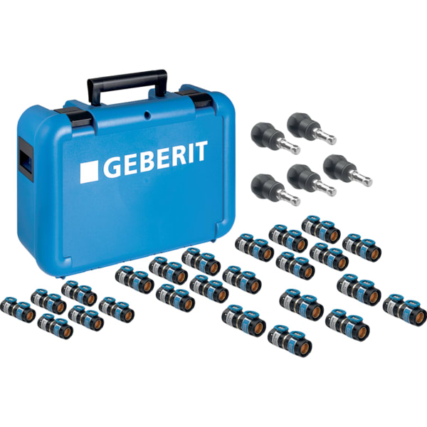 GEBERIT Kufr Geberit FlowFit s přechodkami na systémy třetích stran #655.085.00.1