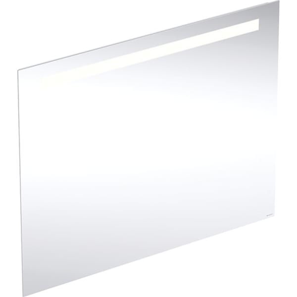 GEBERIT Zrcadlo s osvětlením Geberit Option Basic Square, osvětlení shora Hliník eloxovaný #502.808.00.1