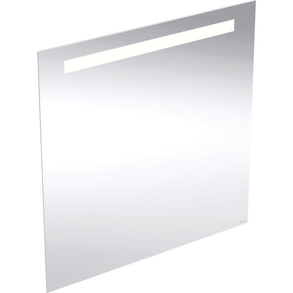 GEBERIT Zrcadlo s osvětlením Geberit Option Basic Square, osvětlení shora Hliník eloxovaný #502.806.00.1