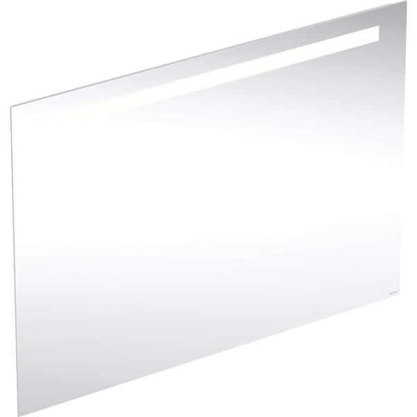 GEBERIT Zrcadlo s osvětlením Geberit Option Basic Square, osvětlení shora Hliník eloxovaný #502.809.00.1