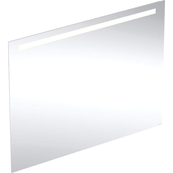GEBERIT Zrcadlo s osvětlením Geberit Option Basic Square, osvětlení shora Hliník eloxovaný #502.815.00.1