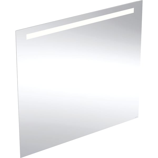 GEBERIT Zrcadlo s osvětlením Geberit Option Basic Square, osvětlení shora Hliník eloxovaný #502.814.00.1