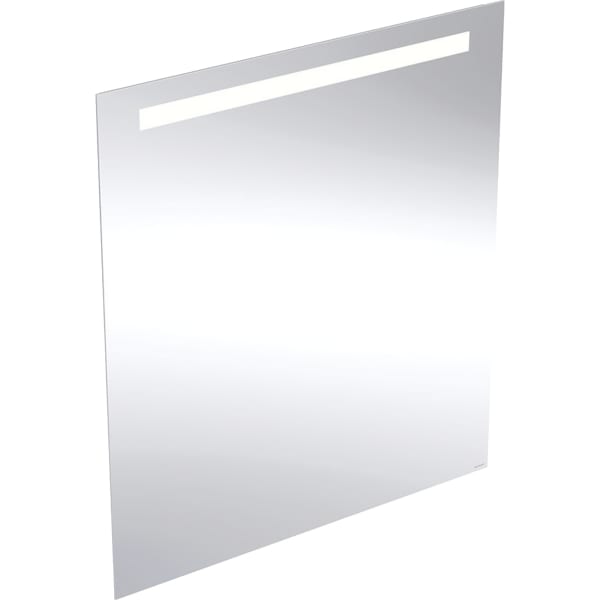 GEBERIT Zrcadlo s osvětlením Geberit Option Basic Square, osvětlení shora Hliník eloxovaný #502.813.00.1