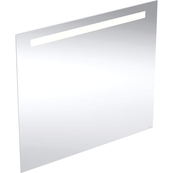GEBERIT Zrcadlo s osvětlením Geberit Option Basic Square, osvětlení shora Hliník eloxovaný #502.807.00.1