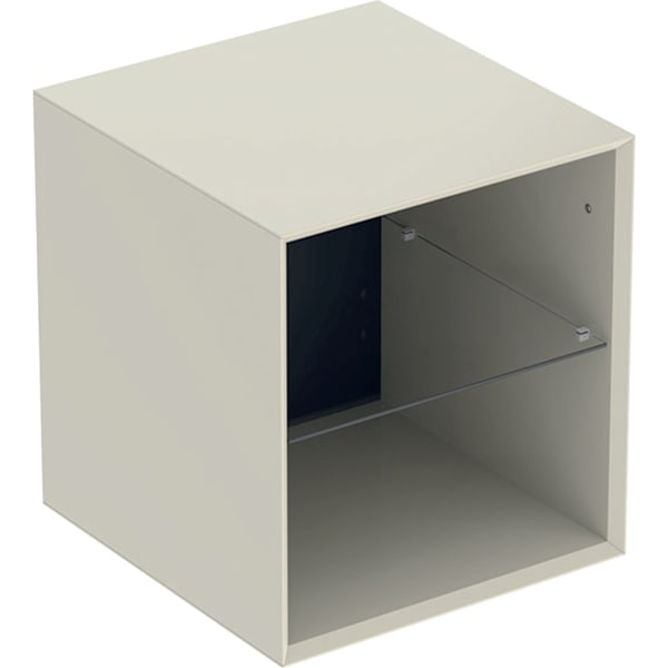 GEBERIT Boční prvek Geberit ONE Písková šedá / Lakované s vysokým leskem #505.079.00.4