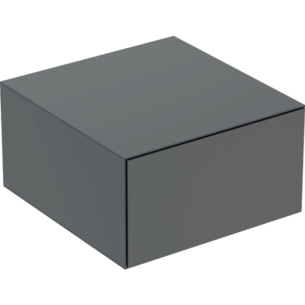 GEBERIT Boční skříňka Geberit ONE s jednou zásuvkou Láva / Lak matný #505.078.00.3