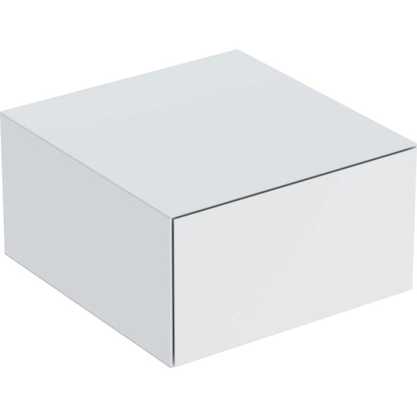 GEBERIT Boční skříňka Geberit ONE s jednou zásuvkou Bílá / Lak matný #505.078.00.2