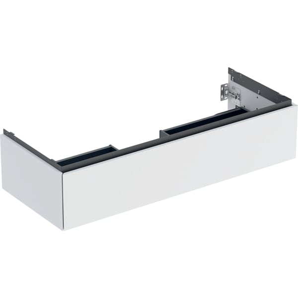 GEBERIT Skříňka pod umyvadlo Geberit ONE, s jednou zásuvkou Bílá / Lak matný #505.075.00.2
