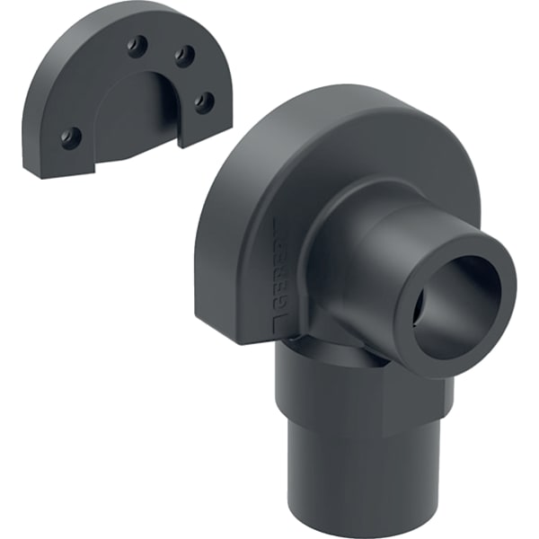 GEBERIT Souprava zvukové izolace Geberit pro nástěnku 90° jednoduché #601.801.00.1
