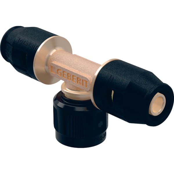 GEBERIT PushFit přechodová tvarovka s MasterFix, průchodka #651.504.00.1