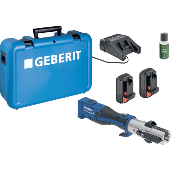 GEBERIT Lisovací nástroj Geberit ACO 203XLplus [2] / [2XL], 230 V, v kufru #691.229.P1.2
