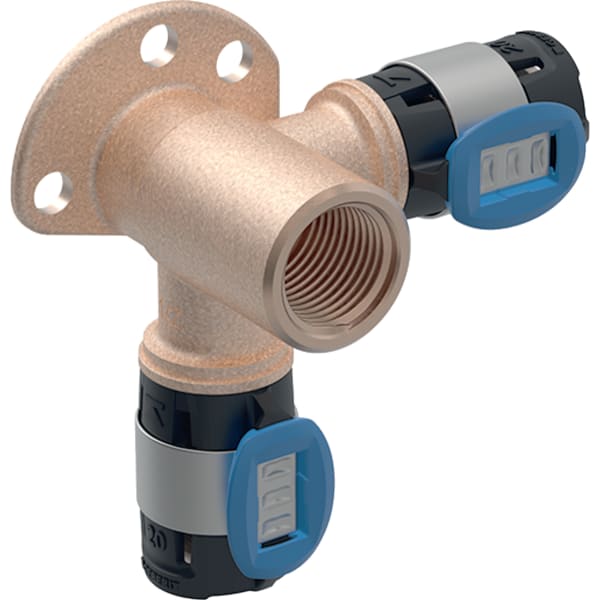 GEBERIT Rohová nástěnka Geberit FlowFit 90° #620.921.00.1