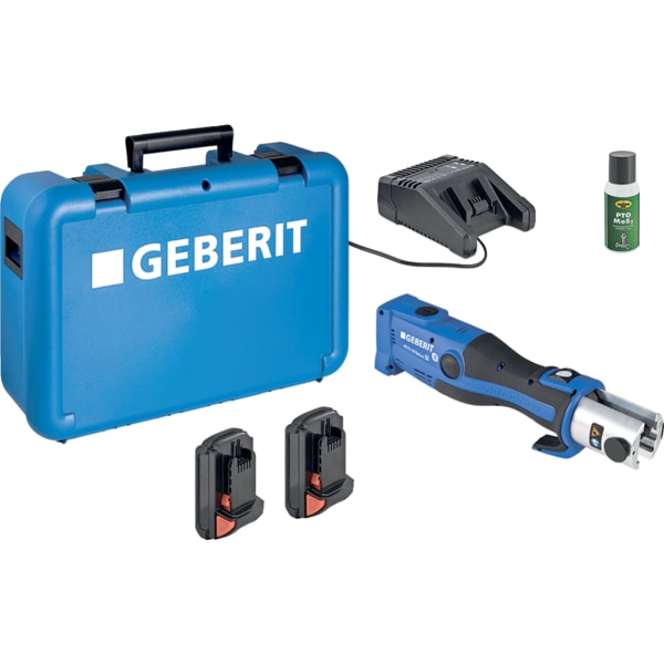 GEBERIT Lisovací nástroj Geberit ACO 203plus [2], 230 V, v kufru #691.218.P1.2